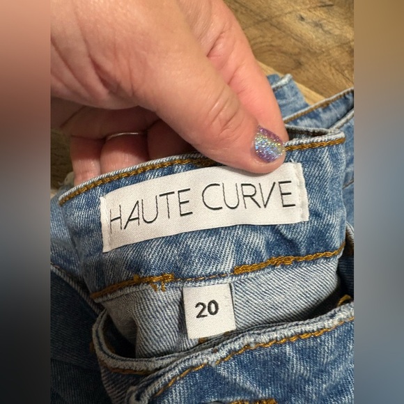 Haute Curve Distressed Mom Jeans - Picture 5 of 6